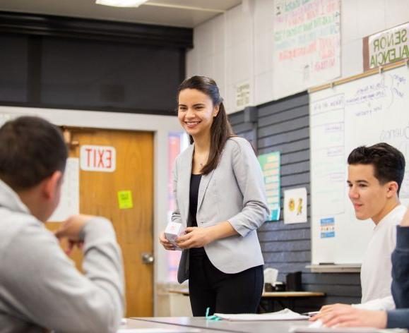 teacher Edith Torres